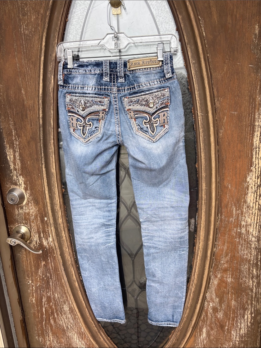 Rock revival Asha low rise jeans! Size 23